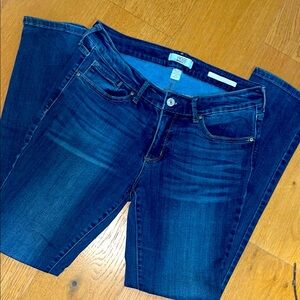 Vintage America Women's Deep Indigo Straight Leg Jeans